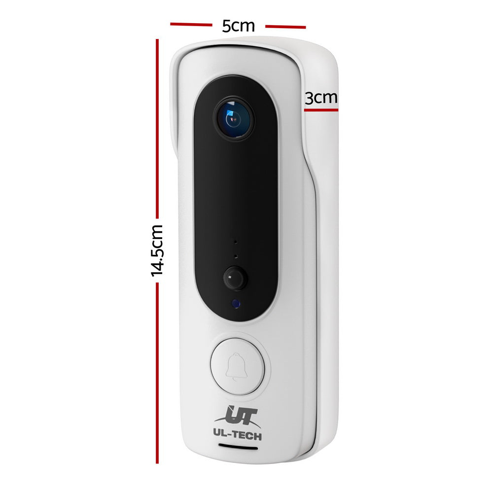 Smart Wireless Video Doorbell with HD Camera and Motion Detection