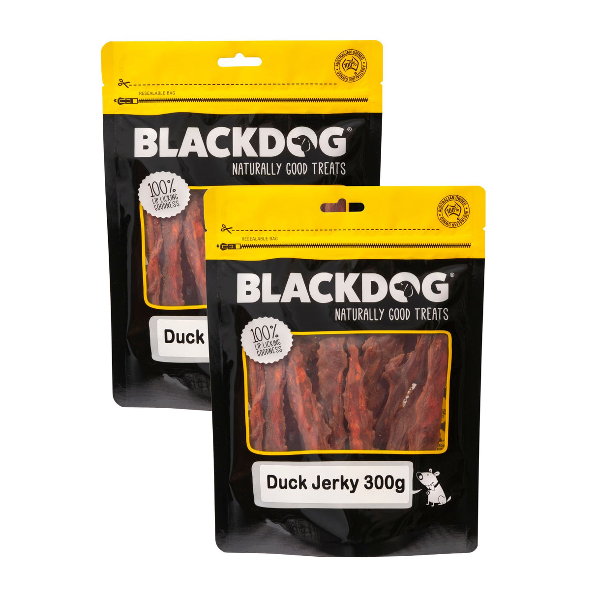 Blackdog Duck Jerky 300g x 2pk-2006733407152902144