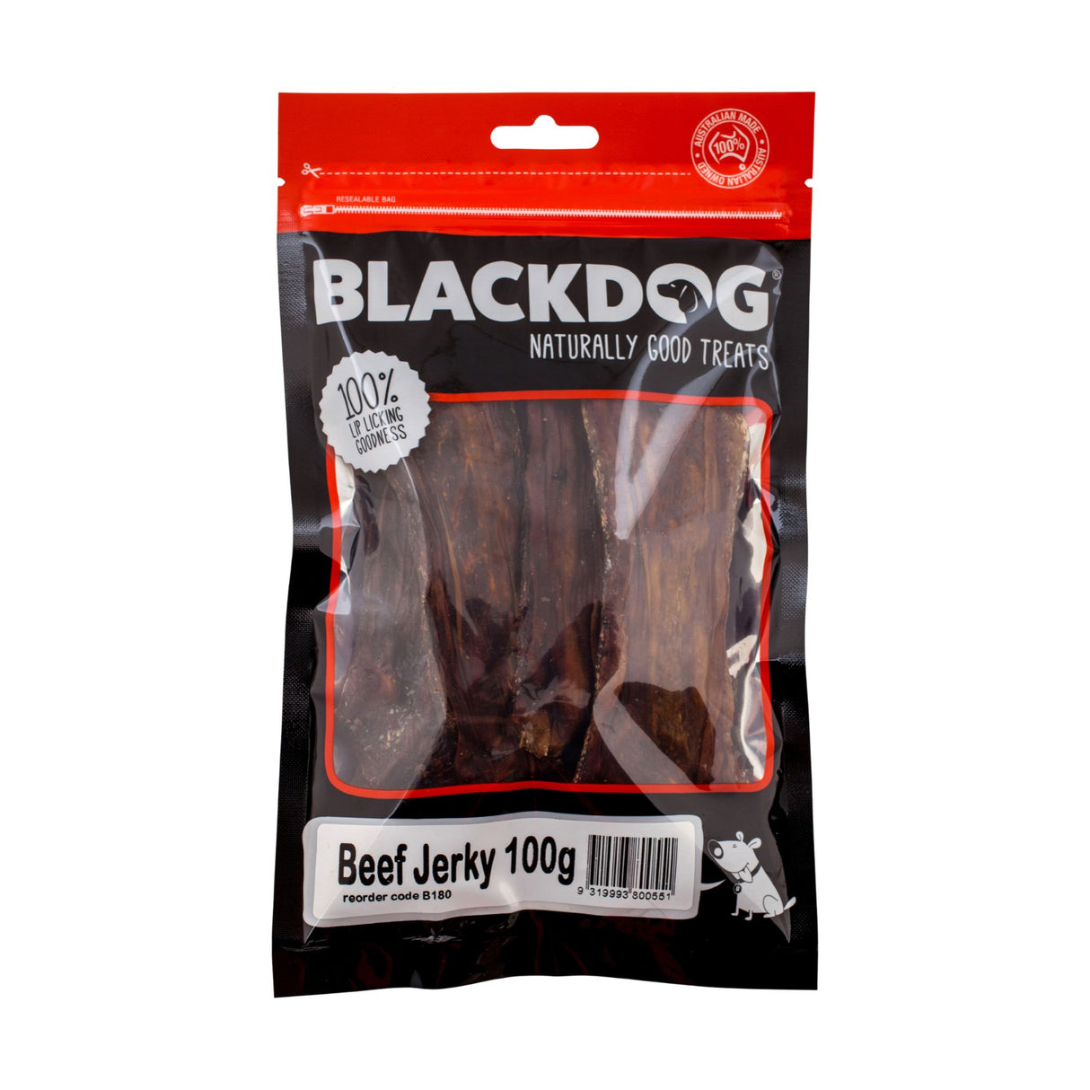 Blackdog Beef Jerky 100g-2018816603495469057