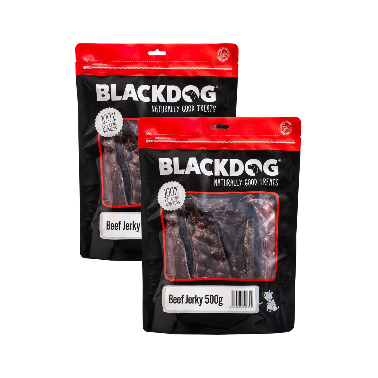 Blackdog Beef Jerky 500g x 2pk-2018816688757280769