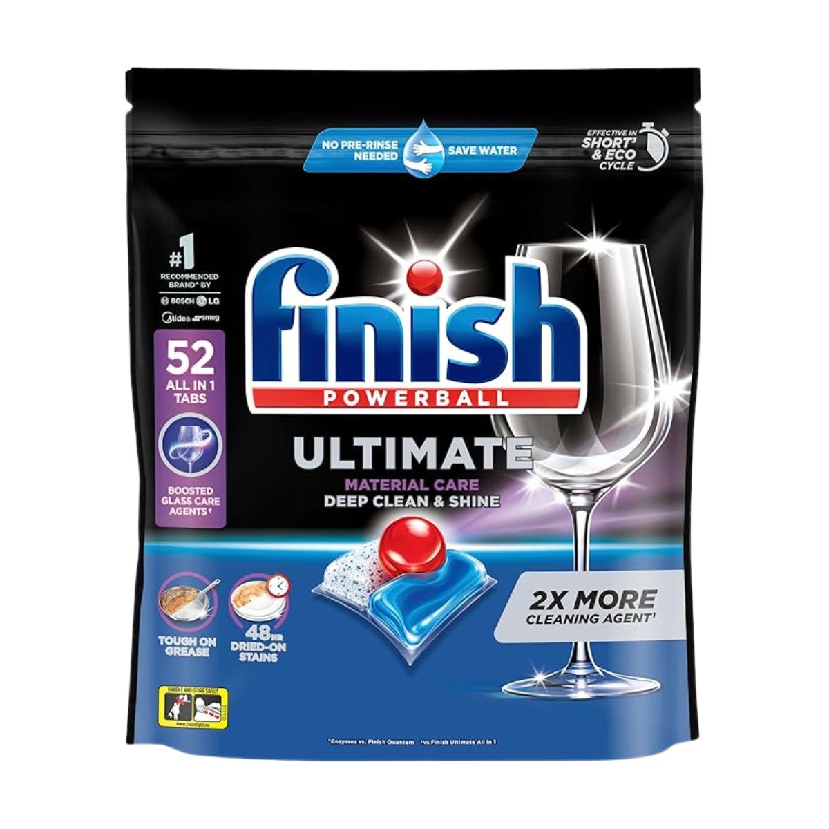 Finish Ultimate x 52 Dishwasher Tablets-2006732759476867074