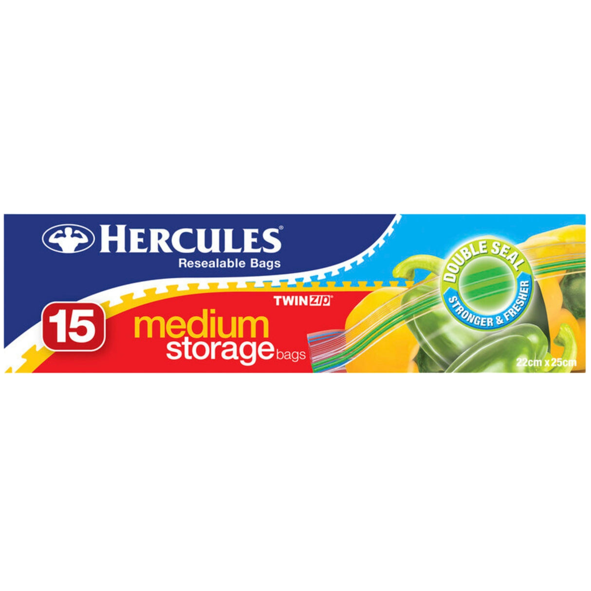 Hercules Medium Storage Bags 15pk x5-2017004942035914753