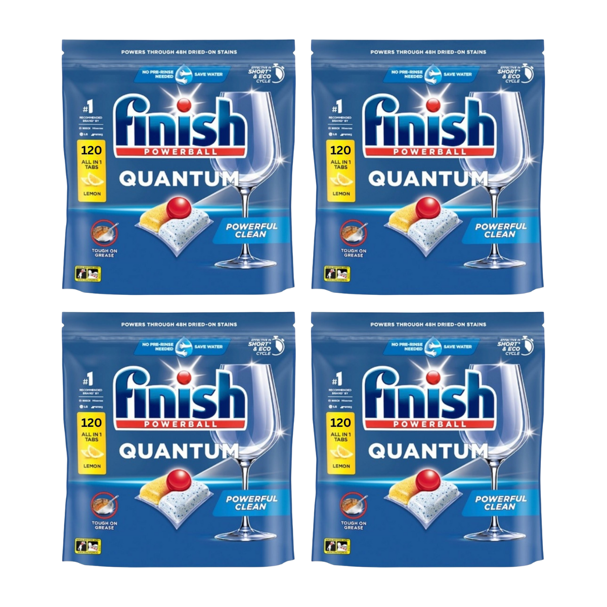 Finish Quantum Lemon x 480 Dishwasher Tablets-2006732800362942464