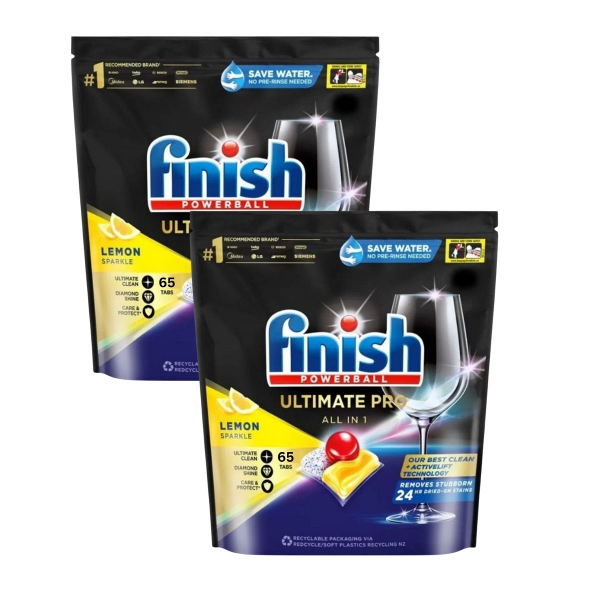 Finish Ultimate Pro x 130 Lemon Dishwasher Tablets-2006732782117720066