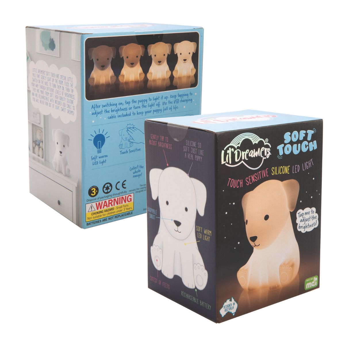 Lil' Dreamers Dog Soft Touch LED Light-2018816610420264962