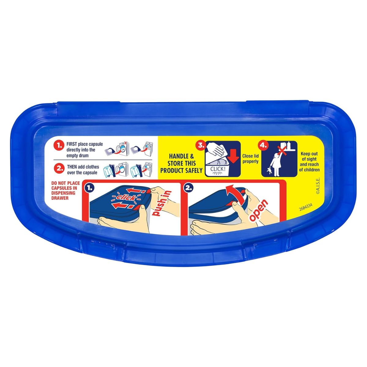 Cold Power Advanced Clean x 52 Laundry Detergent Capsules-2017004931952807938