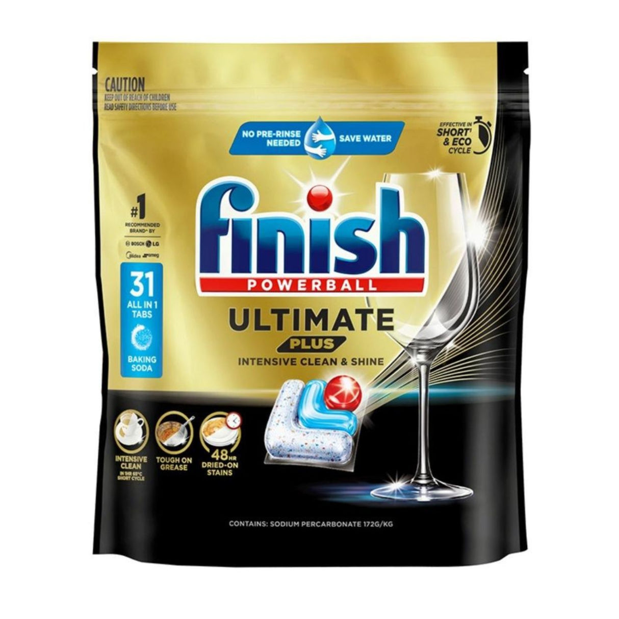 Finish Ultimate Plus x 31 Baking Soda Dishwasher Tablets-2006732796944584704