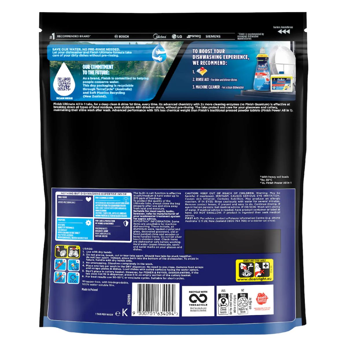 Finish Ultimate Lemon x 130 Dishwasher Tablets-2006732797741502465