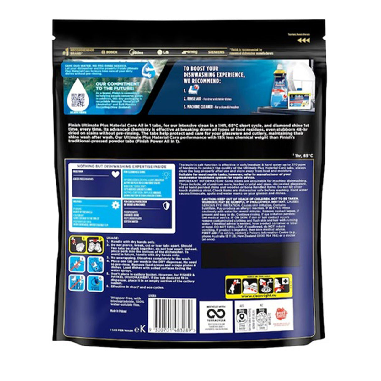 Finish Ultimate Plus x 31 Baking Soda Dishwasher Tablets-2006732796944584705