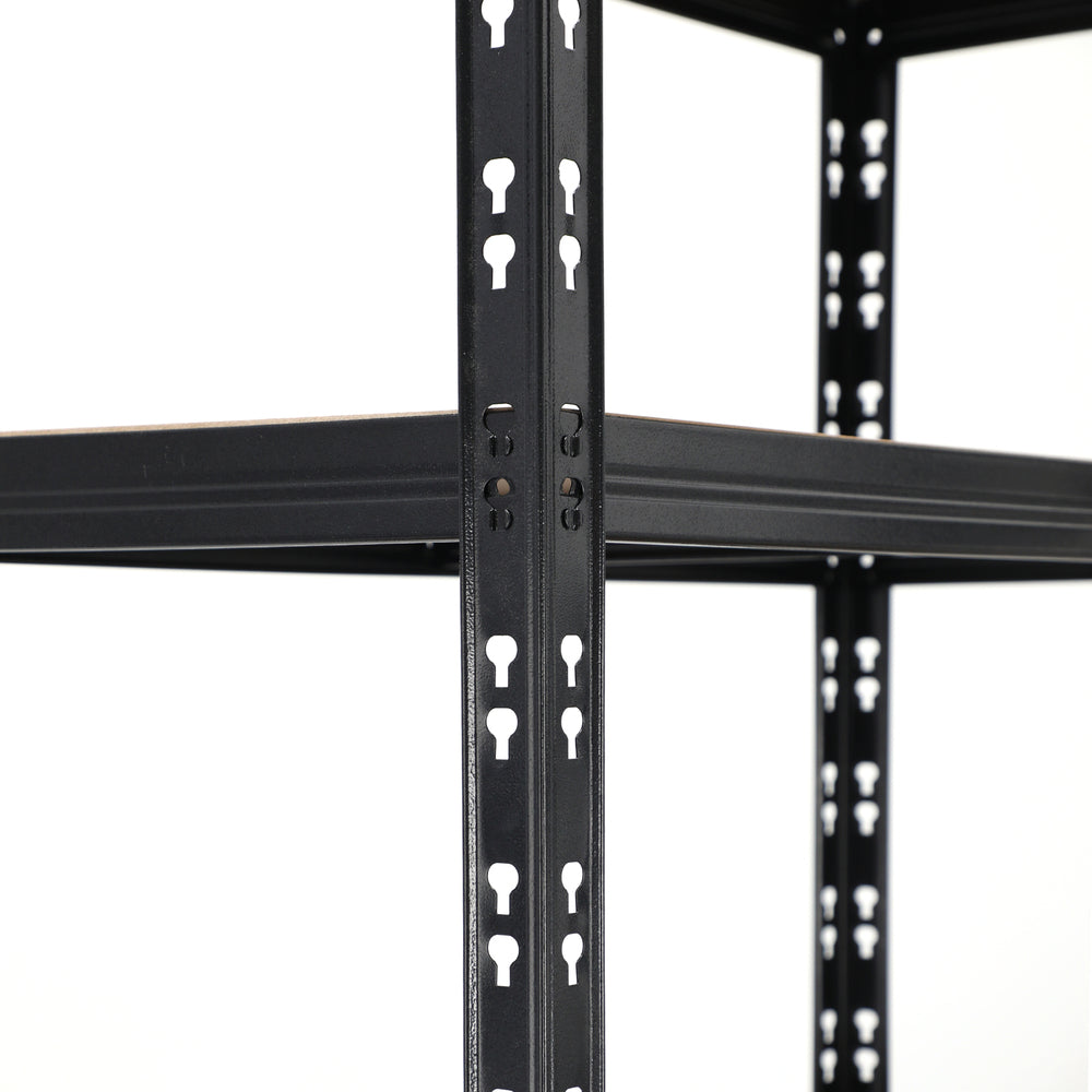 Sharptoo 3x Warehouse Storage Rack 5-tier 1.5m Black