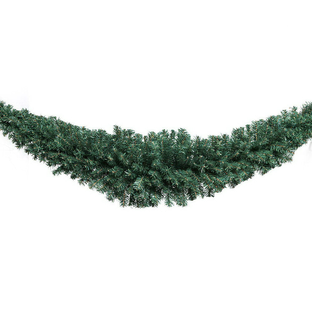 Luminous Evergreen 1.8m Christmas Garland - Festive Holiday Decor for Weddings and Parties