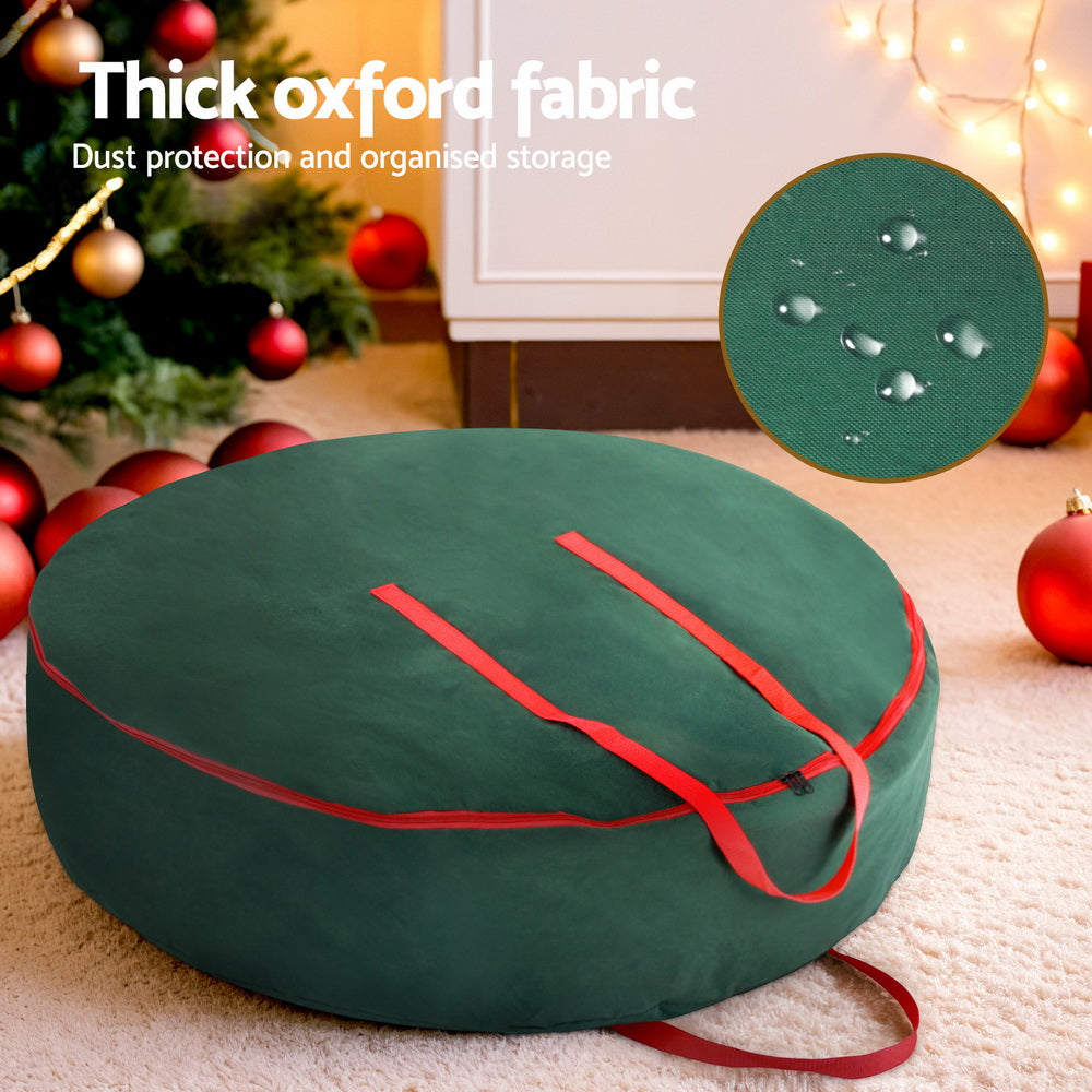 Christmas Organiser Storage Bag for Wreaths and Ornaments - Jingle Jollys