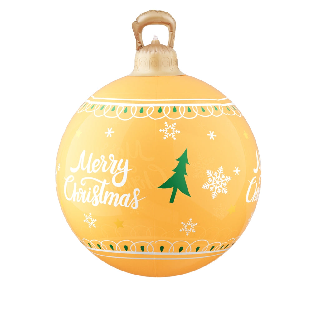 Jingle Jollys 60cm LED Christmas Inflatable Bauble for Festive Outdoor Decor