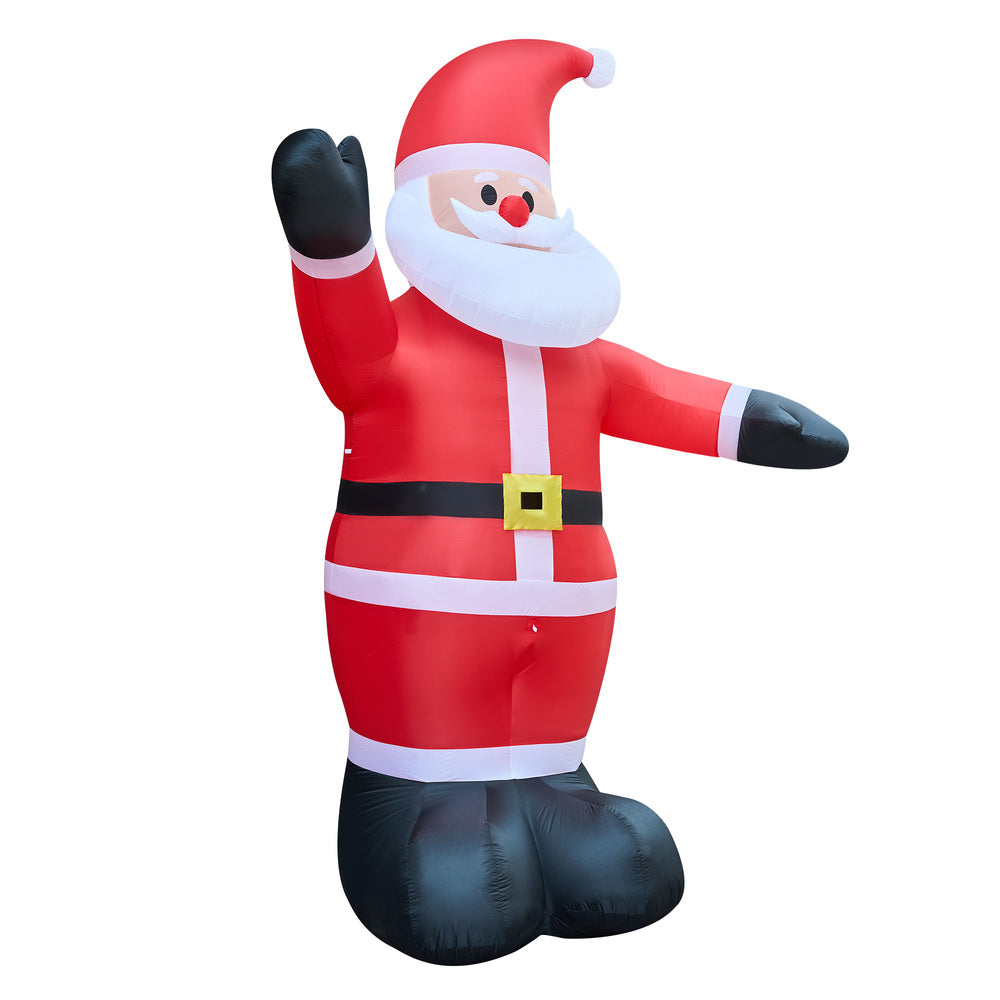Tinseltown Christmas Inflatable 5M Santa Claus with LED Light