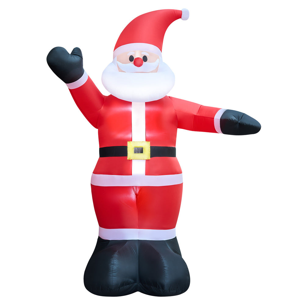 Tinseltown Christmas Inflatable 5M Santa Claus with LED Light