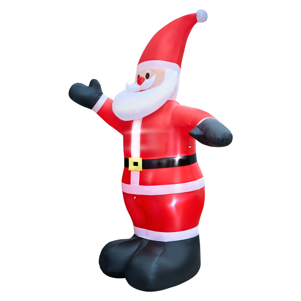 Tinseltown Christmas Inflatable 5M Santa Claus with LED Light