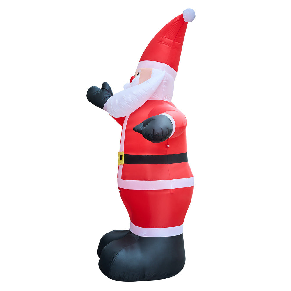 Tinseltown Christmas Inflatable 5M Santa Claus with LED Light
