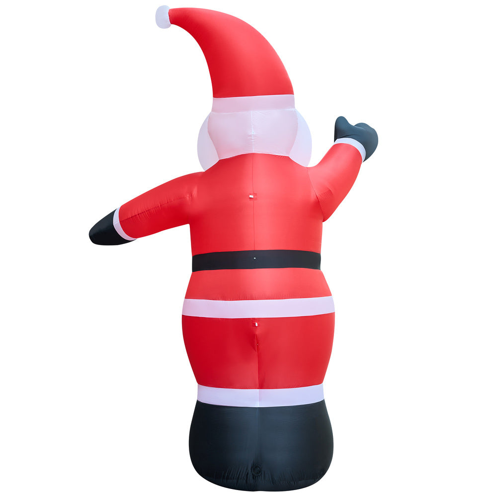 Tinseltown Christmas Inflatable 5M Santa Claus with LED Light