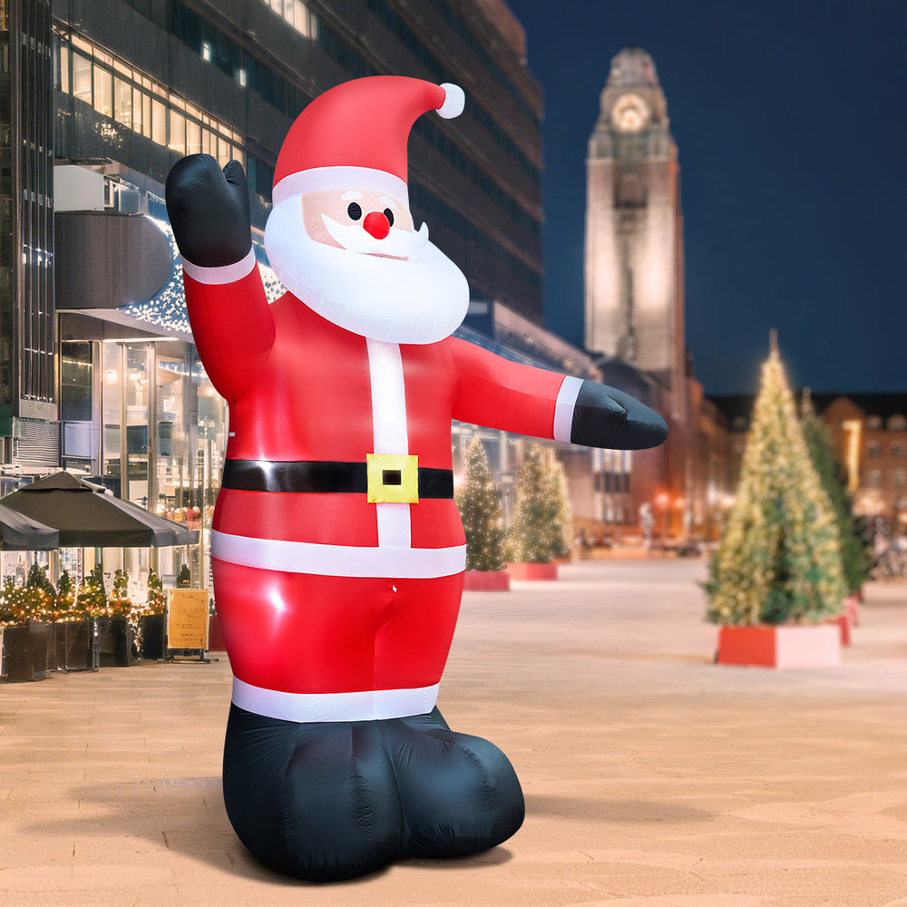 Tinseltown Christmas Inflatable 5M Santa Claus with LED Light