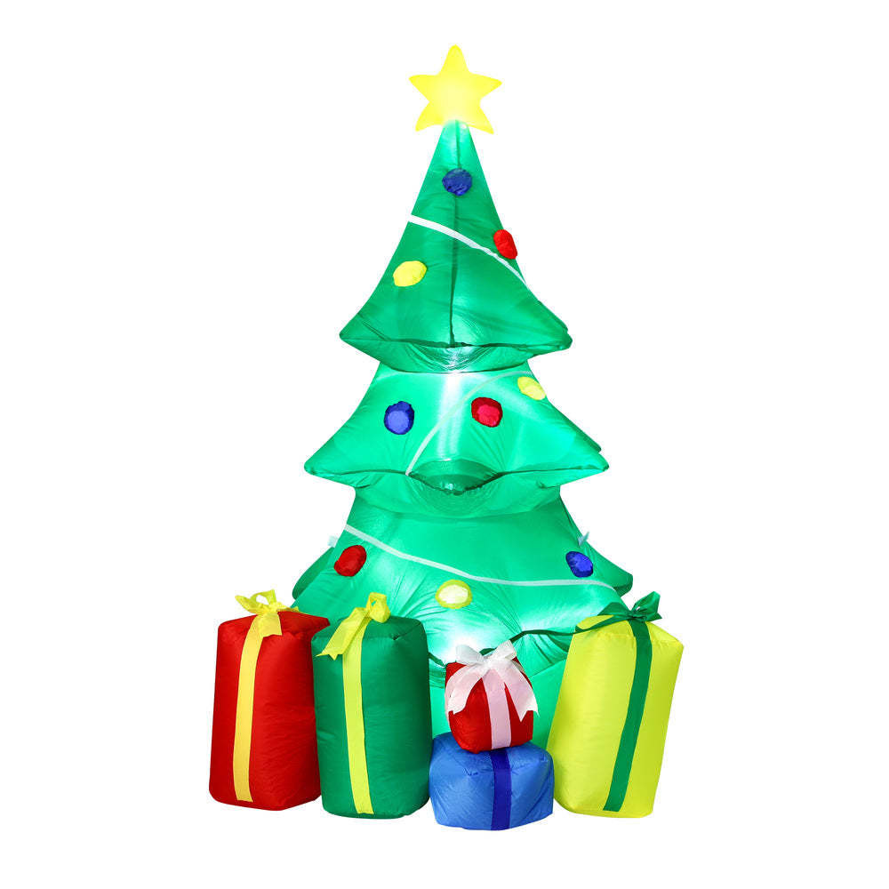 Tinseltown Christmas Tree Inflatable with LED Lights