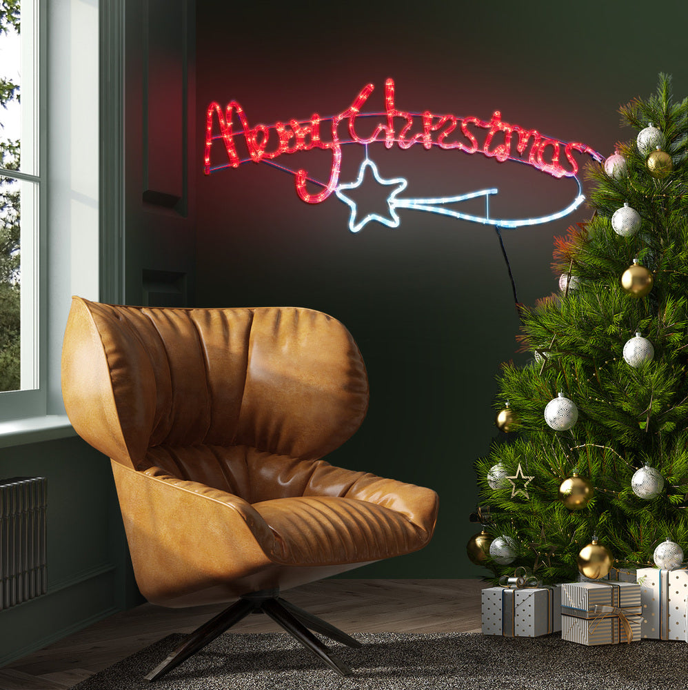 Tinseltown Christmas Light LED Motif Rope Lights 109cm