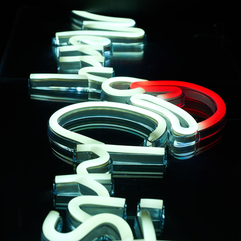 Tinseltown Merry Christmas Sign Light LED Motif Rope Lights 76cm