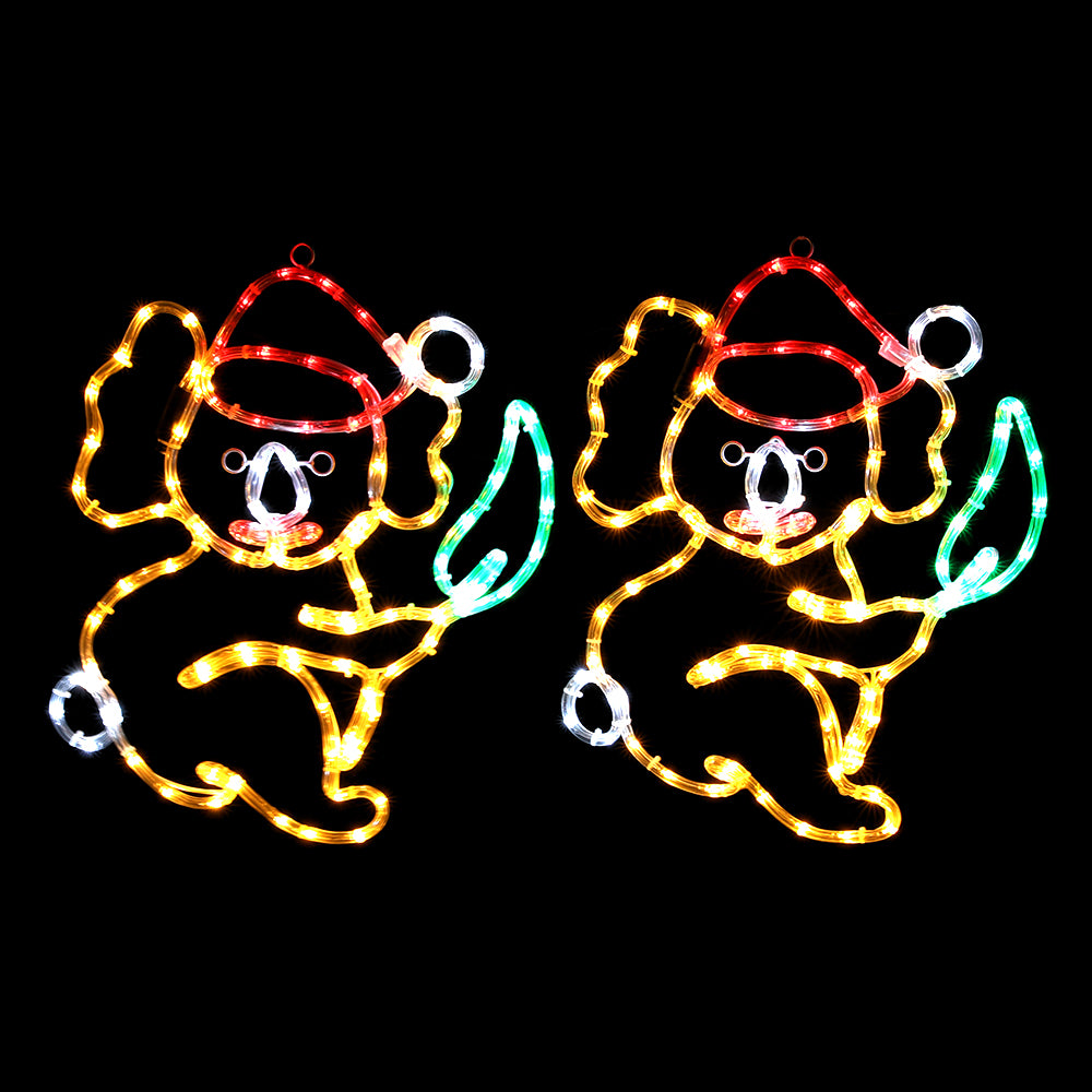 Jingle Jollys 216 LED Outdoor Christmas Rope Lights - 0.48M Festive Decoration