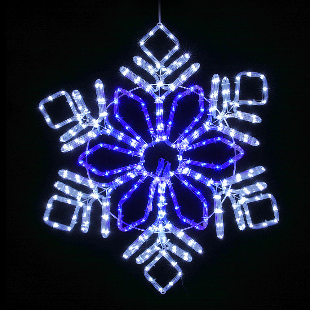 304 LED Snowflake Christmas Lights - Jingle Jollys Festive Decor