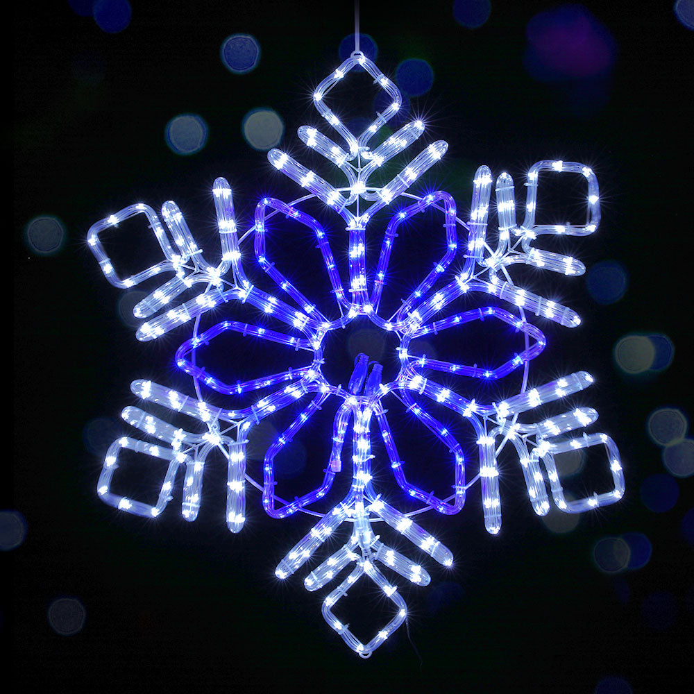 304 LED Snowflake Christmas Lights - Jingle Jollys Festive Decor