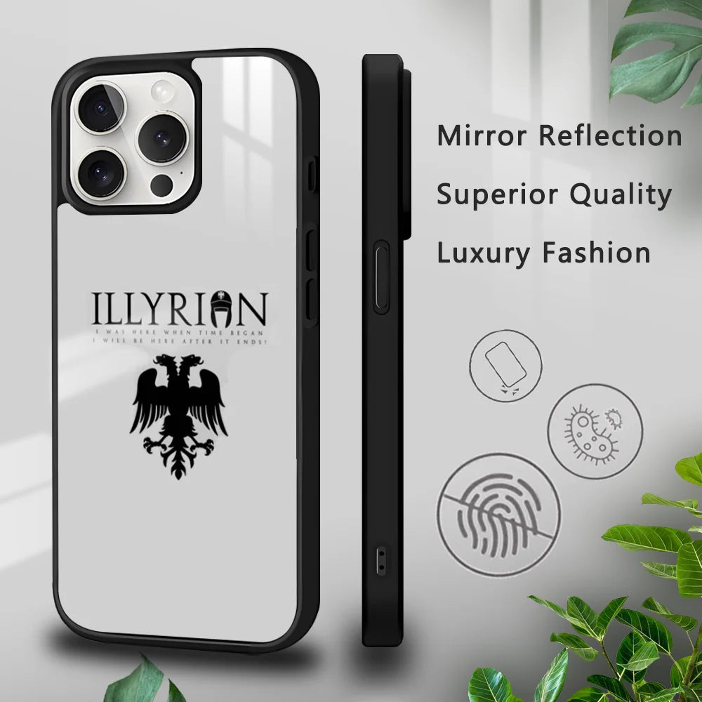 Albania flag Phone Case For iPhone 16 15 14 13 12 11 Pro Xs Max Mini Plus Celulares Hard Funda