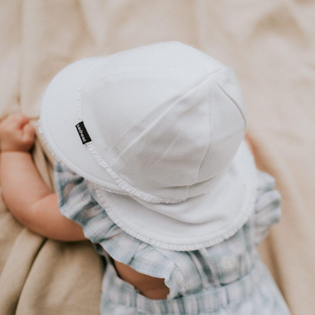 Bedhead Legionnaire Hat - Ruffle Trim 'White? M-2006733329520529409