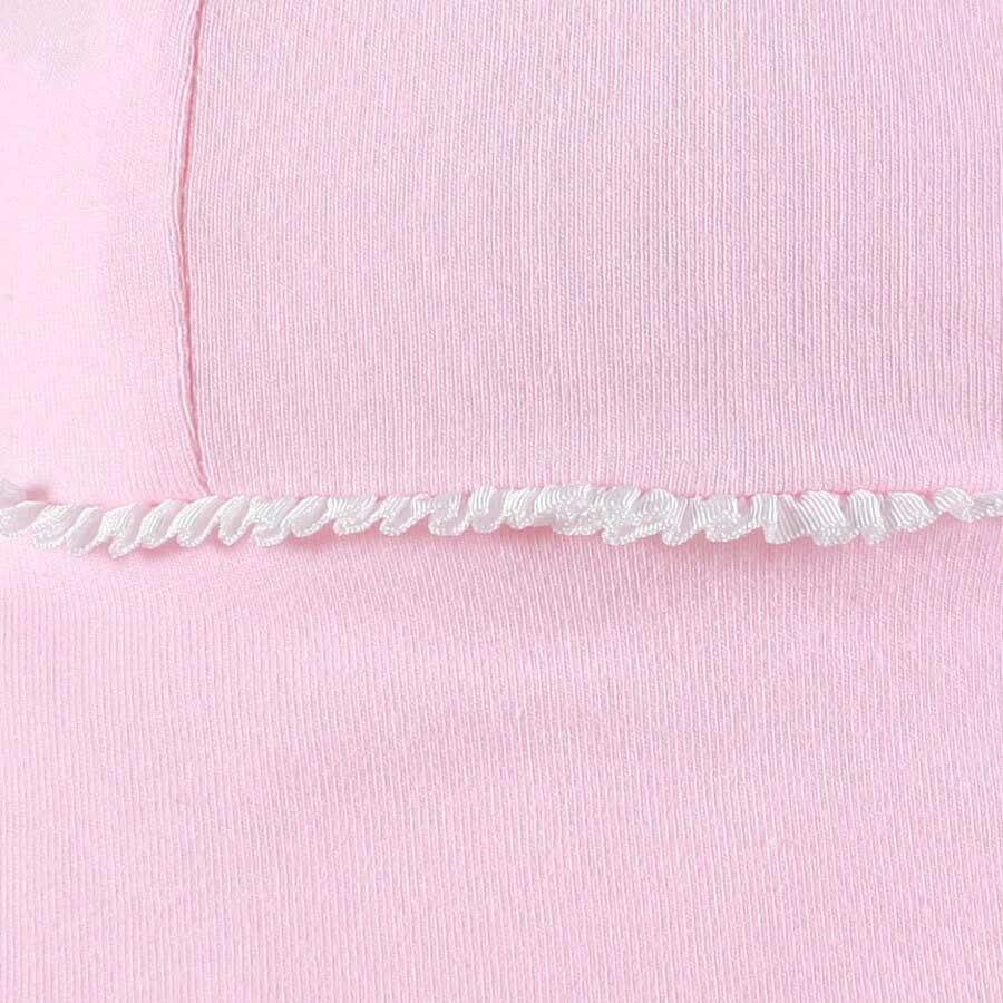 Bedhead Toddler Bucket Hat - Blush Ruffle Trim M-2006733325271699457