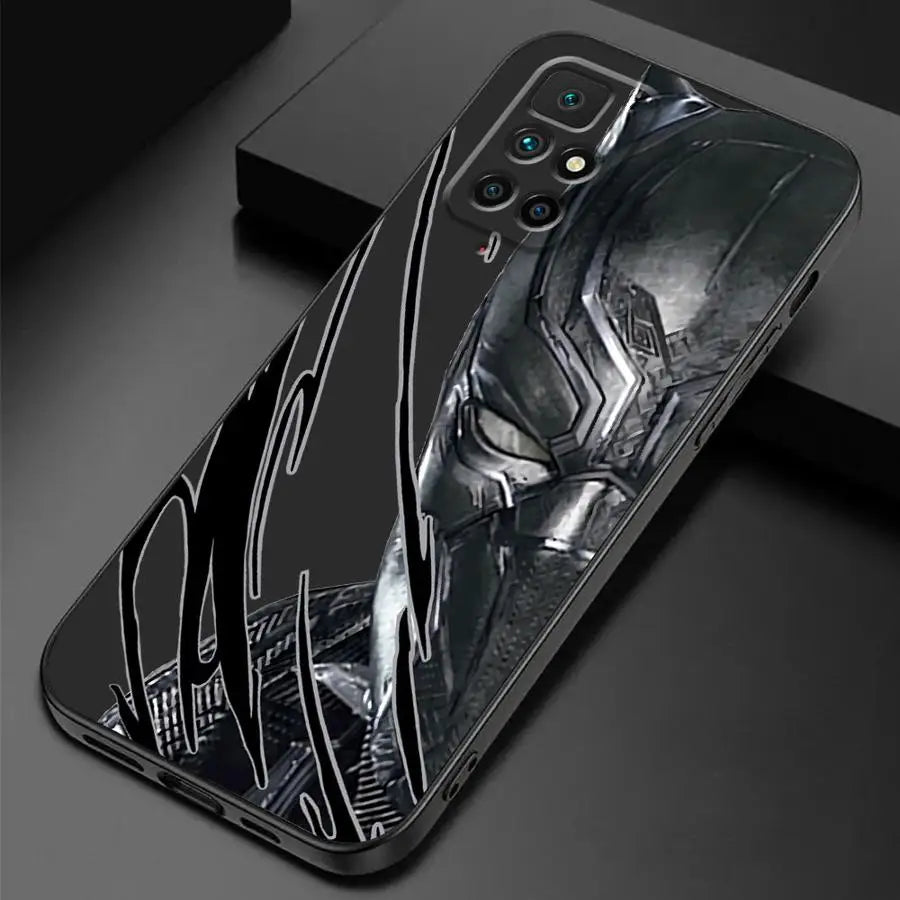 Marvel Spiderman Deadpool Cover Phone Case for Redmi Note 11 Pro 9 8 7 10S 12S 9S 11S 10 Pro 12 9T 8T 10 13 TPU Soft Shell