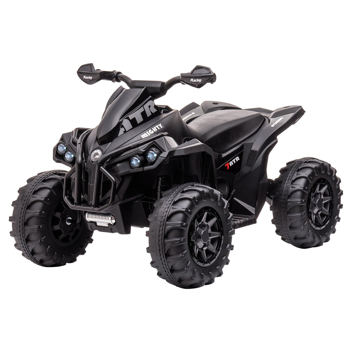 Kahuna GTS99 Kids Toy Electric Ride On Quad Bike 50W ATV - Black