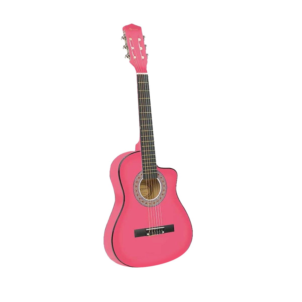 Karrera Childrens 34in Acoustic Guitar Kids - Pink