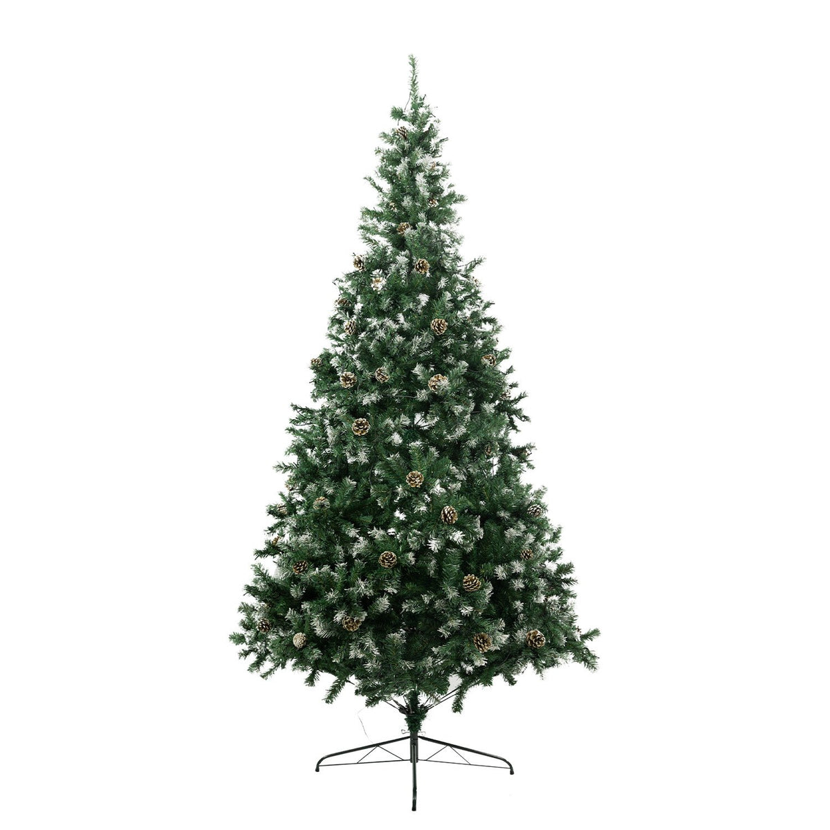 Christabelle 2.7m Pre Lit LED Christmas Tree with Pine Cones
