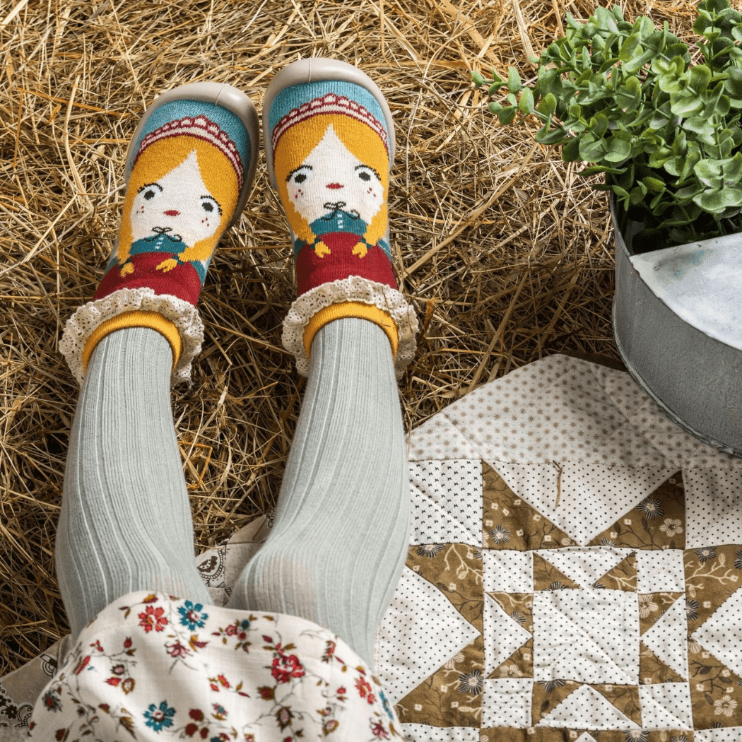 Collegien Slipper - Marie with Lace 18-19-2006733318581784578