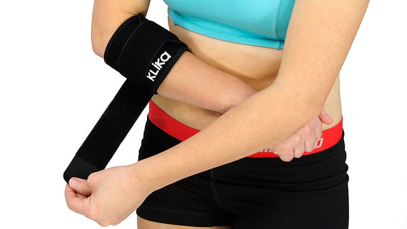 Powertrain Elbow Compression Bandage Support