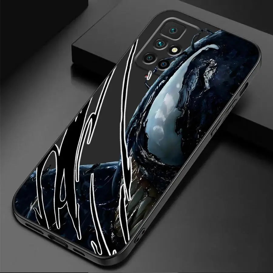 Marvel Spiderman Deadpool Cover Phone Case for Redmi Note 11 Pro 9 8 7 10S 12S 9S 11S 10 Pro 12 9T 8T 10 13 TPU Soft Shell