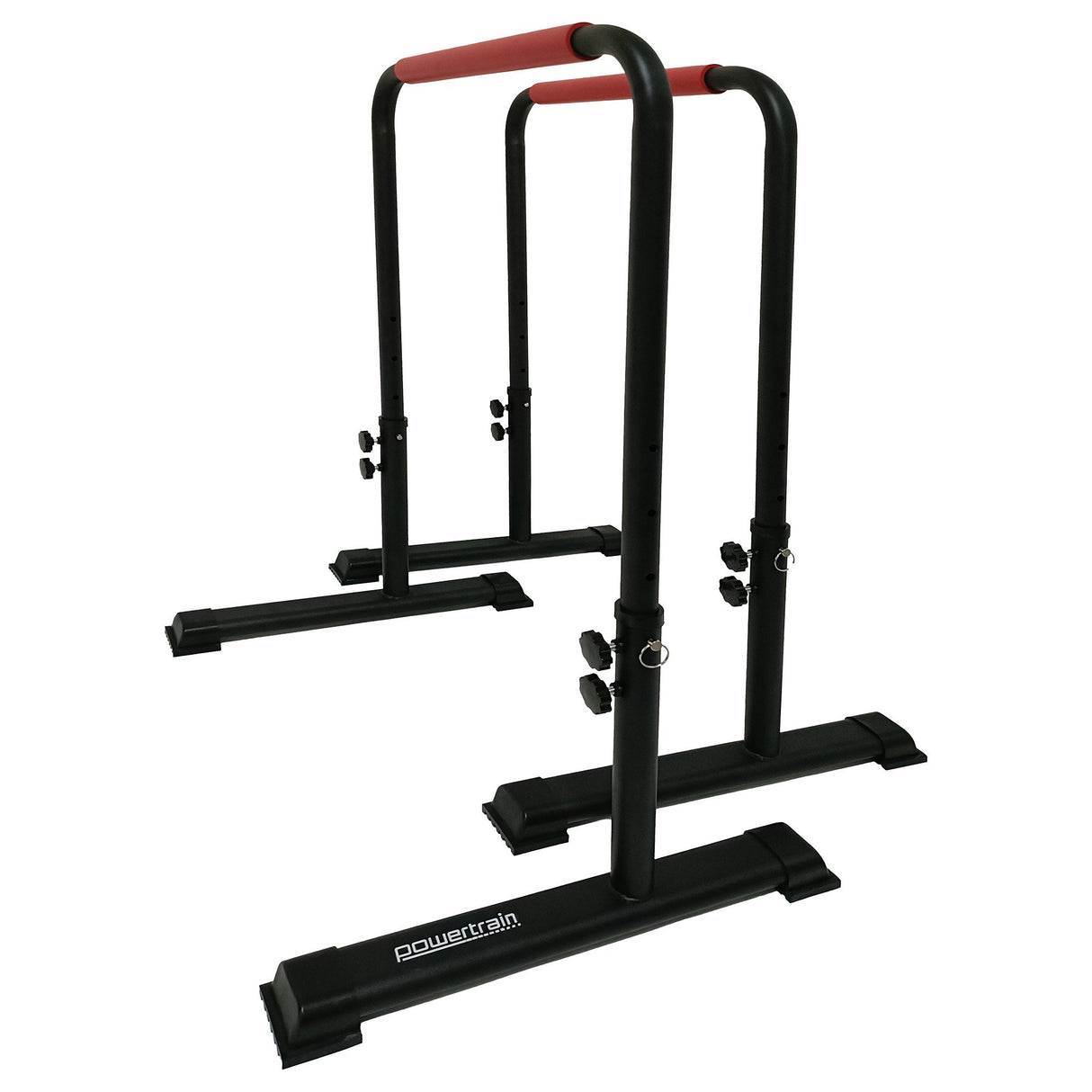 Powertrain Height-Adjustable Dip Bars Pair Load Capacity 200kg Separated Type