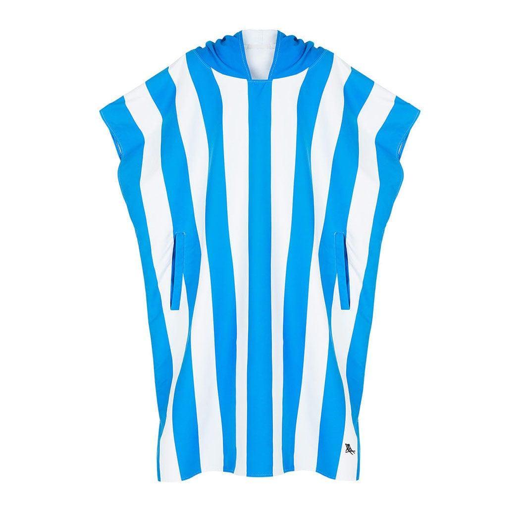 Dock & Bay Adult Poncho Hooded Towel | Cabana Collection | Bondi Blue S-2006732816775254017