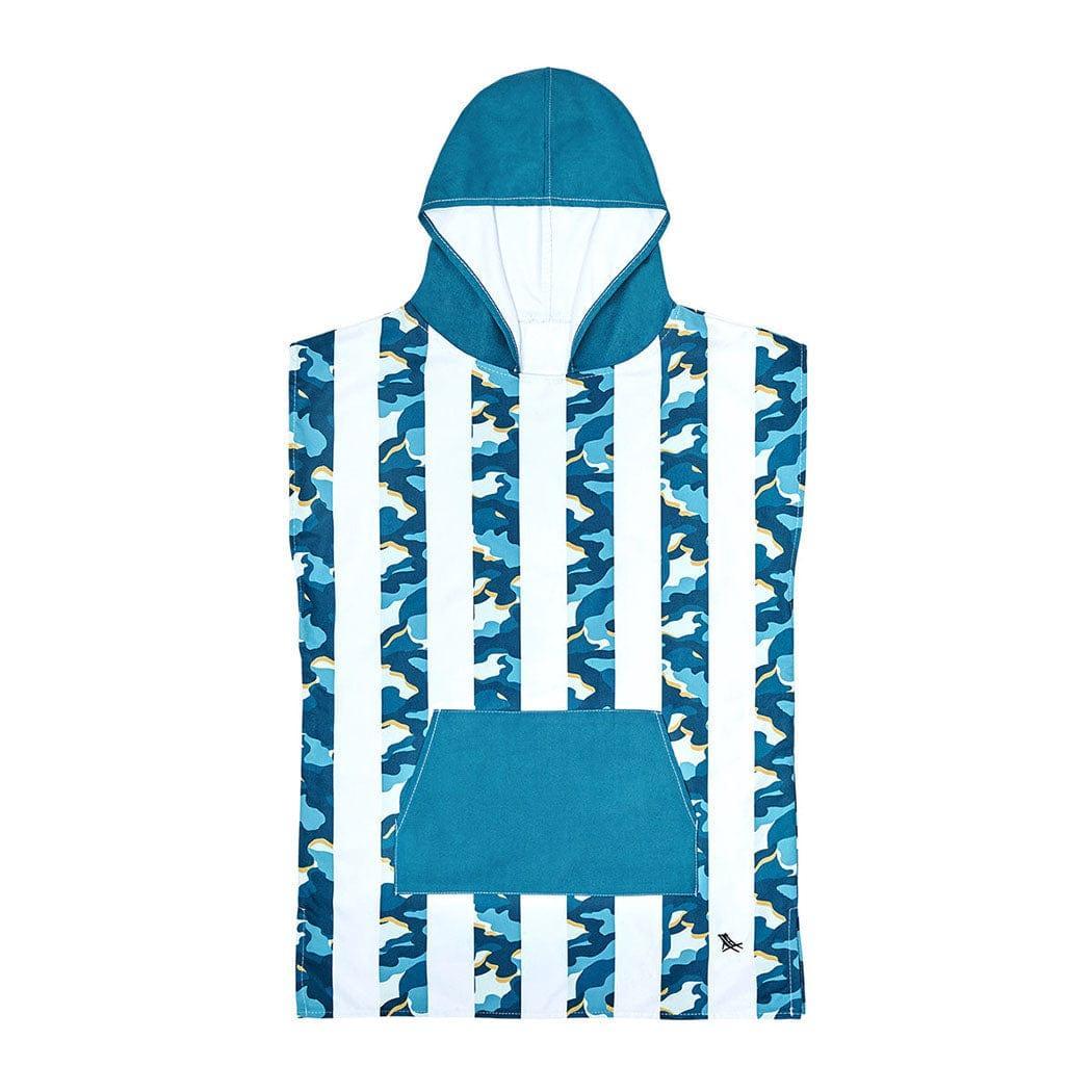 Dock & Bay KIDS Poncho Hooded Towel - Cool Camo XS (2-4yrs)-2006732818931126278