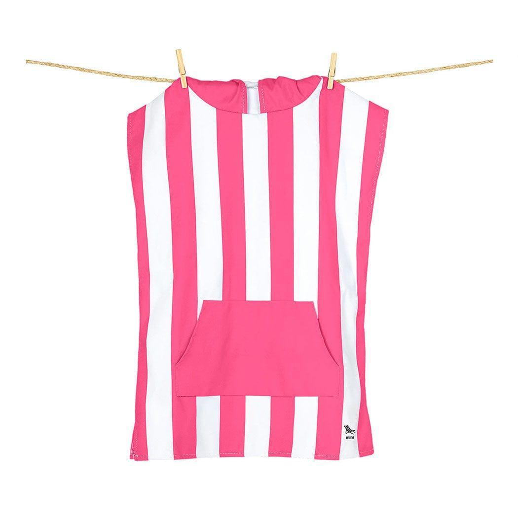 Dock & Bay KIDS Poncho Hooded Towel -Mini Cabana Collection-Phi Phi Pink XS (2-4yrs)-2006732817937076227