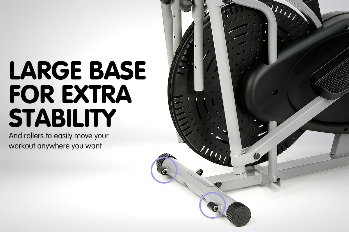 Powertrain 2-in-1 Elliptical Cross Trainer and Exercise Bike