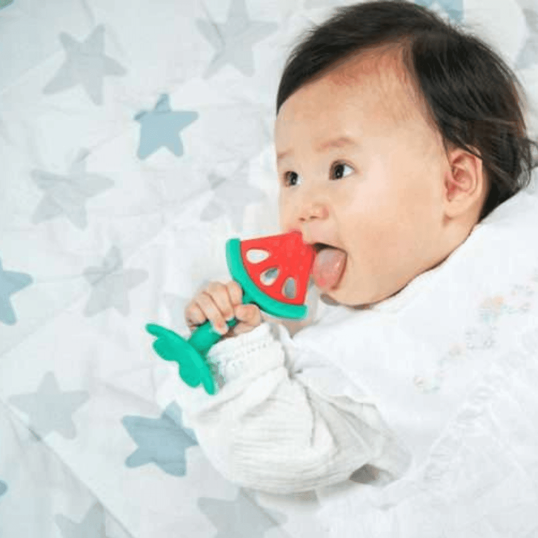 EDISON mama Kamikami Baby Teether Apple-2006733438673096705