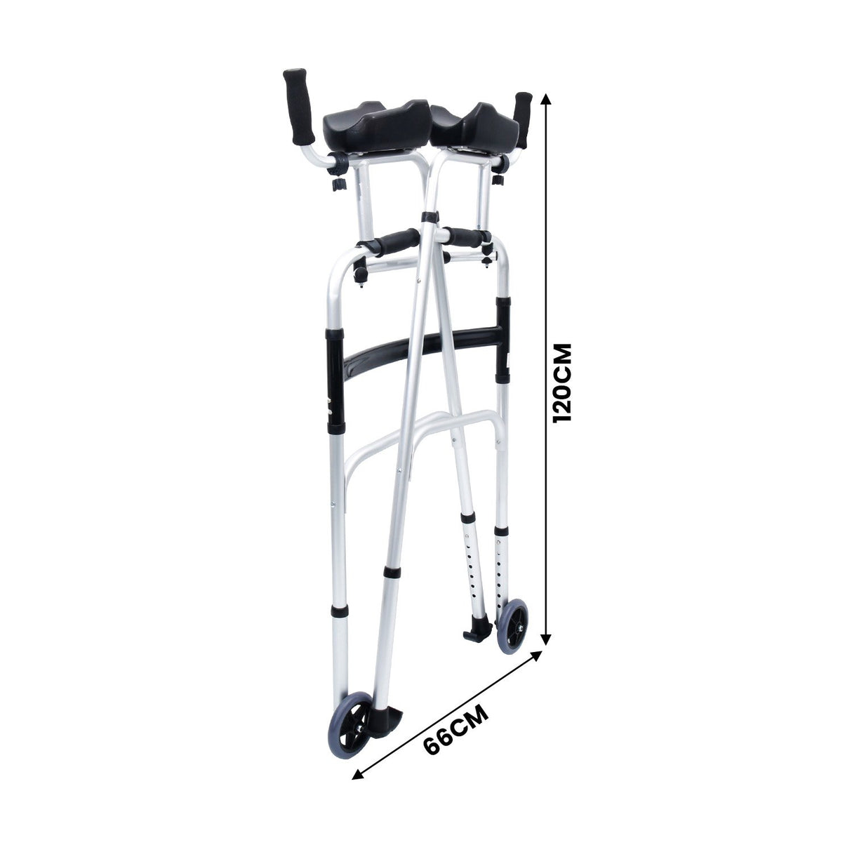 Orthonica Aluminium Forearm Walker Walking Mobility Aid