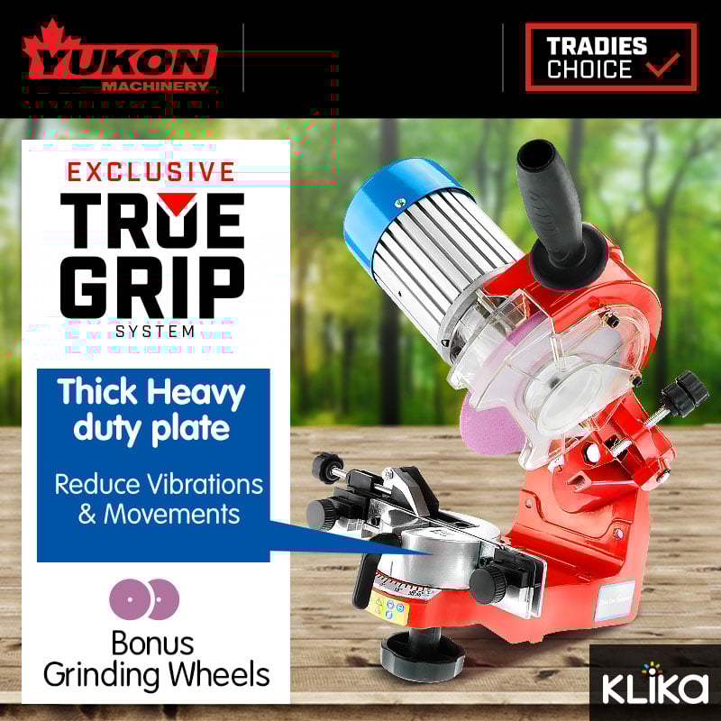 Chainsaw Chain Sharpener Electric Alloy Chain Saw Grinder Bench Tool