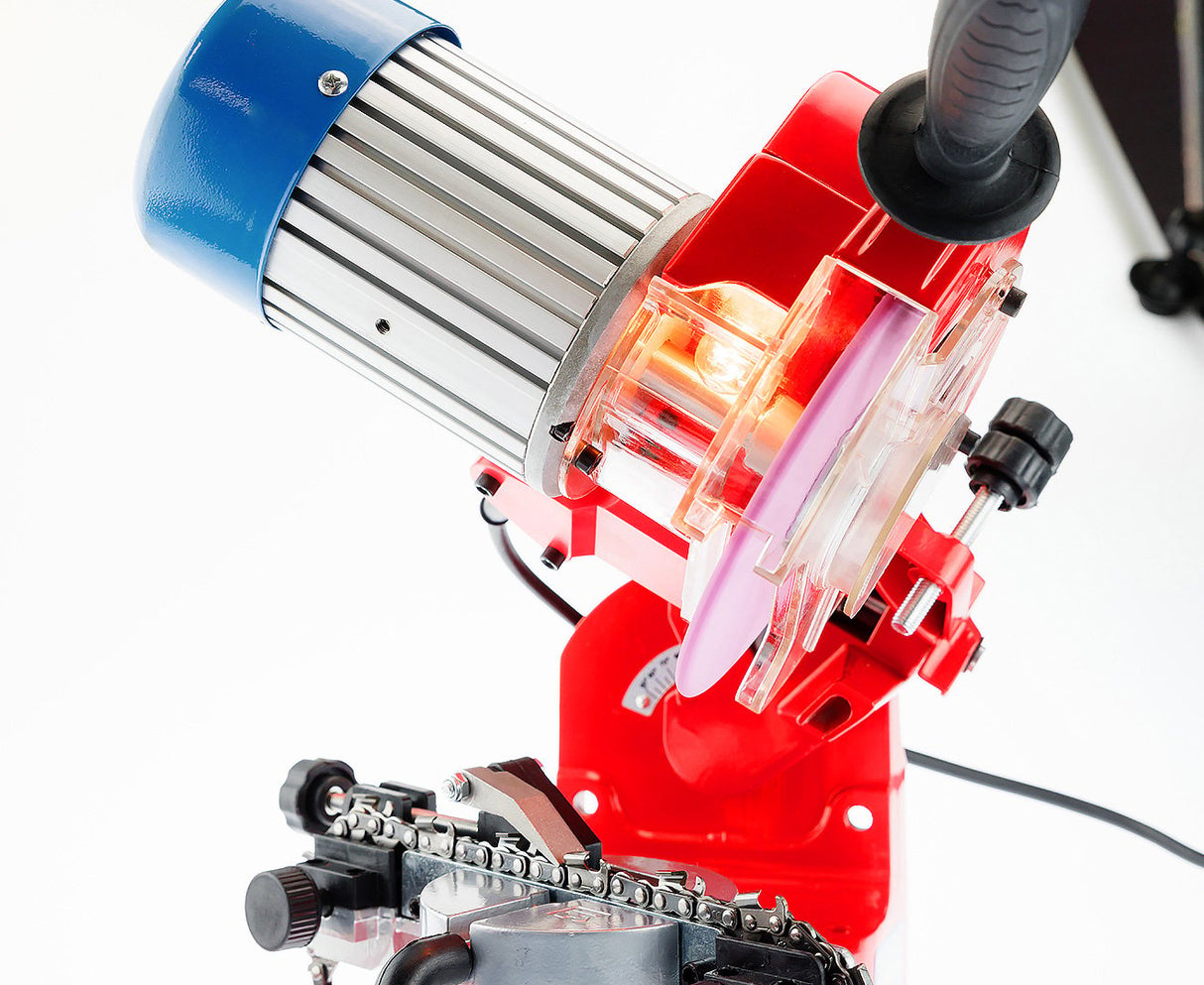 Chainsaw Chain Sharpener Electric Alloy Chain Saw Grinder Bench Tool