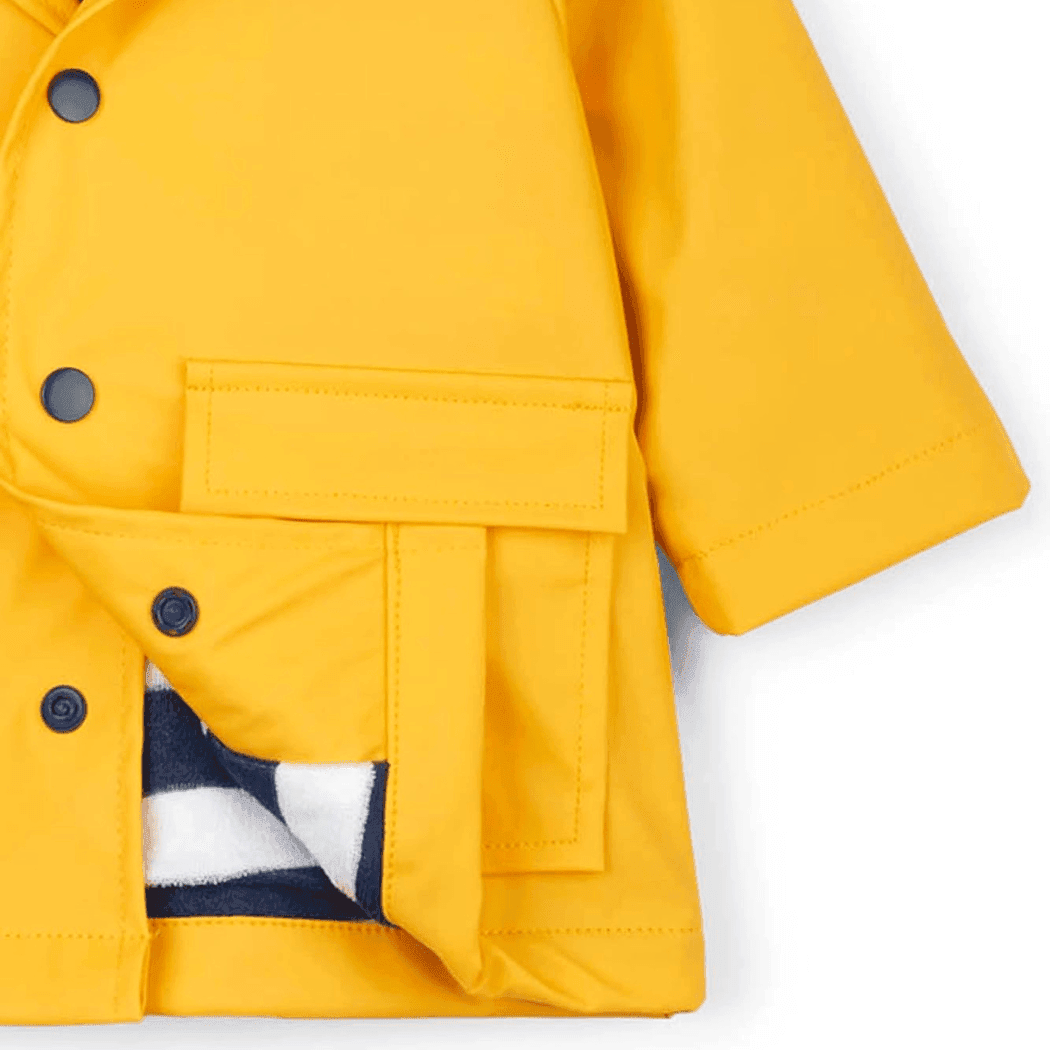 HATLEY Baby Raincoat | Yellow Size 9-12 Months-2006733330569105410