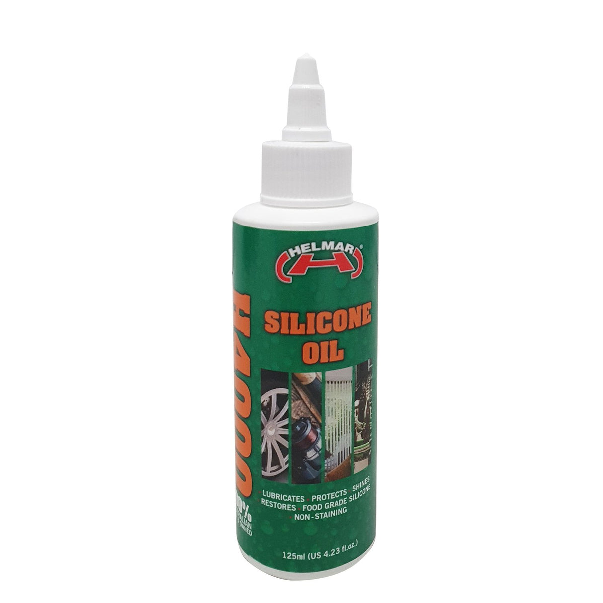 Helmar 100% 125ml Silicone Oil Treadmill Fitness Lubricant